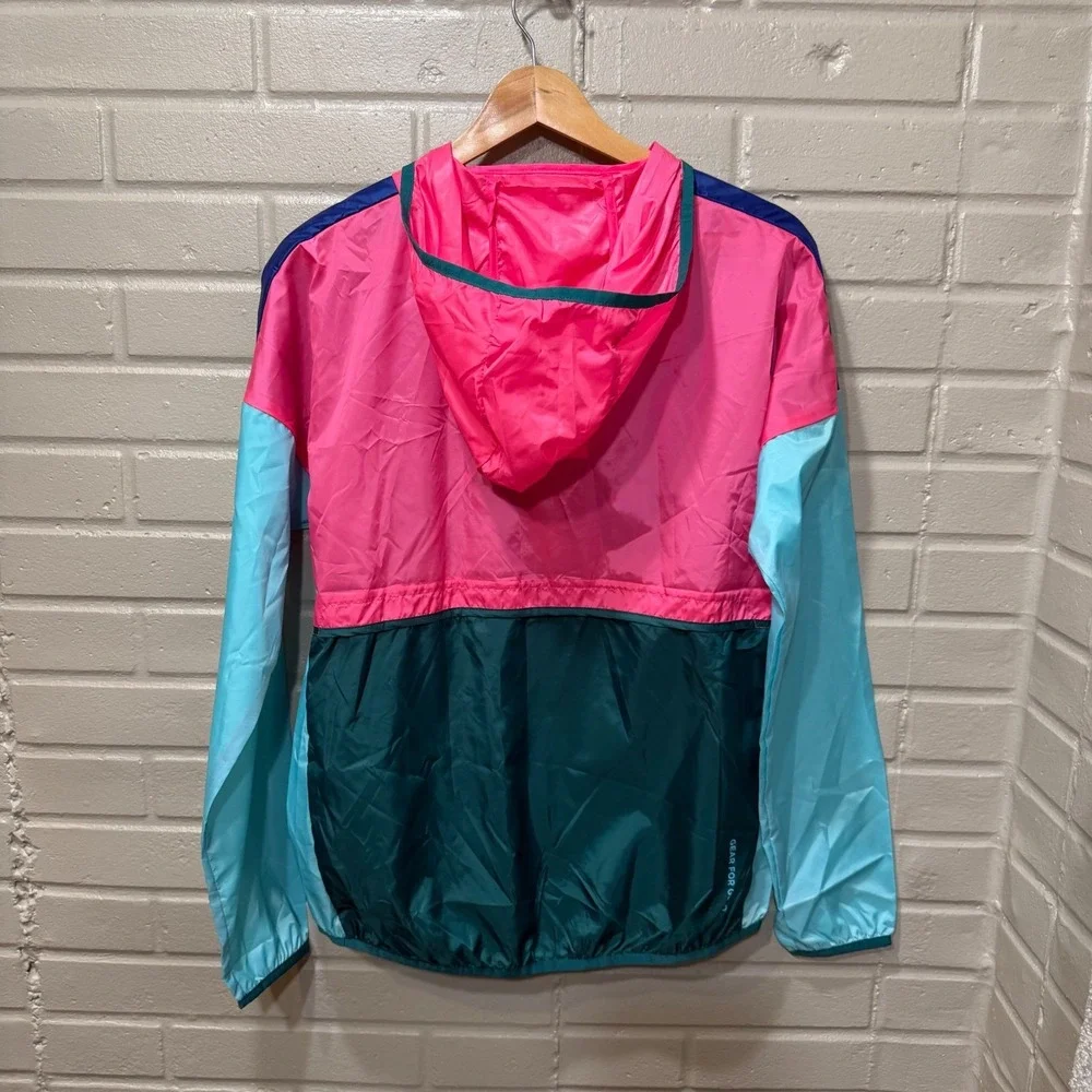 Cotopaxi Teca Half Zip Windbreaker Colorblock NWT Packable Women XS Lightweight - Picture 6 of 16